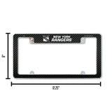 NHL New York Rangers All Over Chrome Frame Fan Gear NHL New York Rangers
