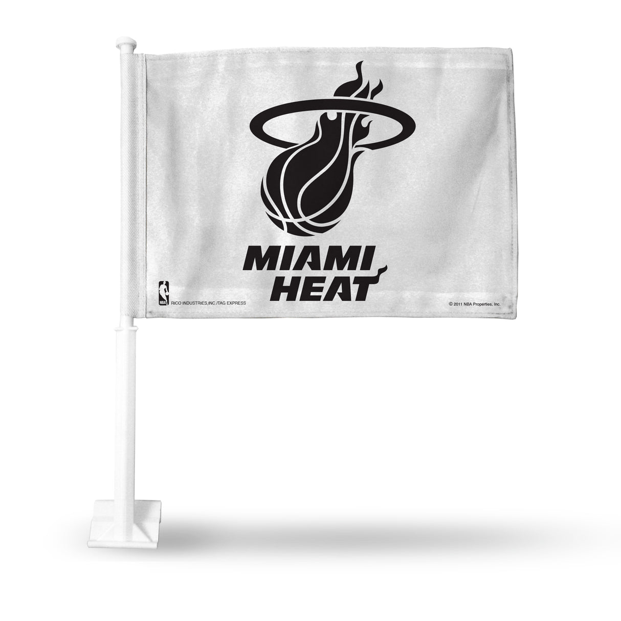 NBA Miami Heat Car Flag Fan Gear NBA Miami Heat