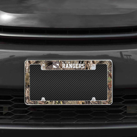 NHL New York Rangers All Over Chrome Frame Fan Gear NHL New York Rangers