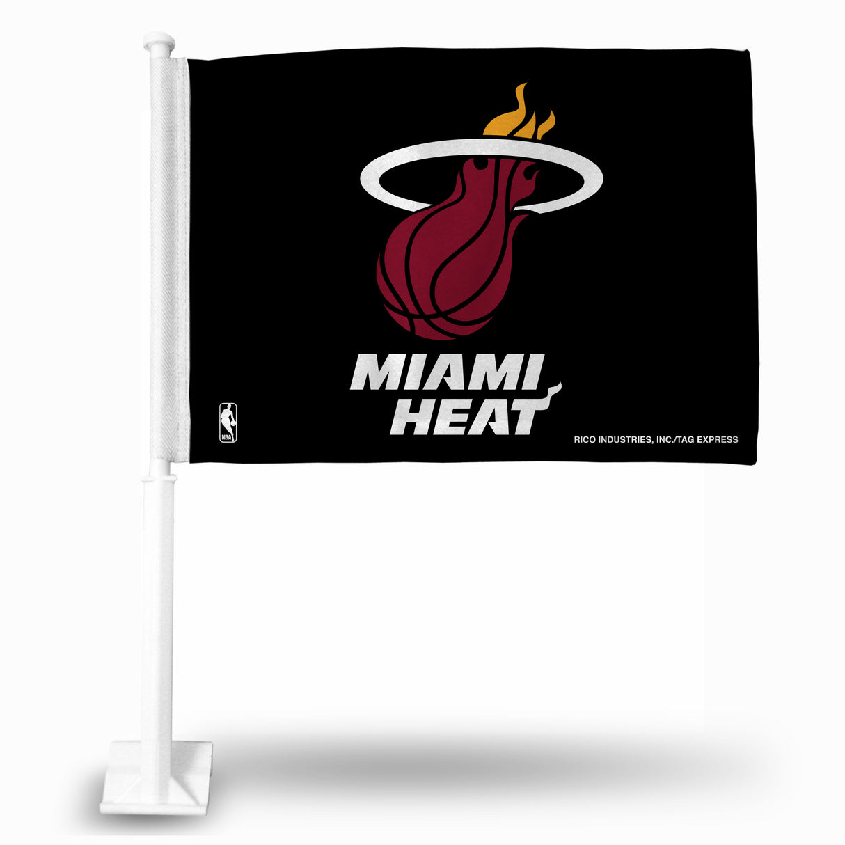 NBA Miami Heat Car Flag Fan Gear NBA Miami Heat
