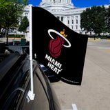 NBA Miami Heat Car Flag Fan Gear NBA Miami Heat