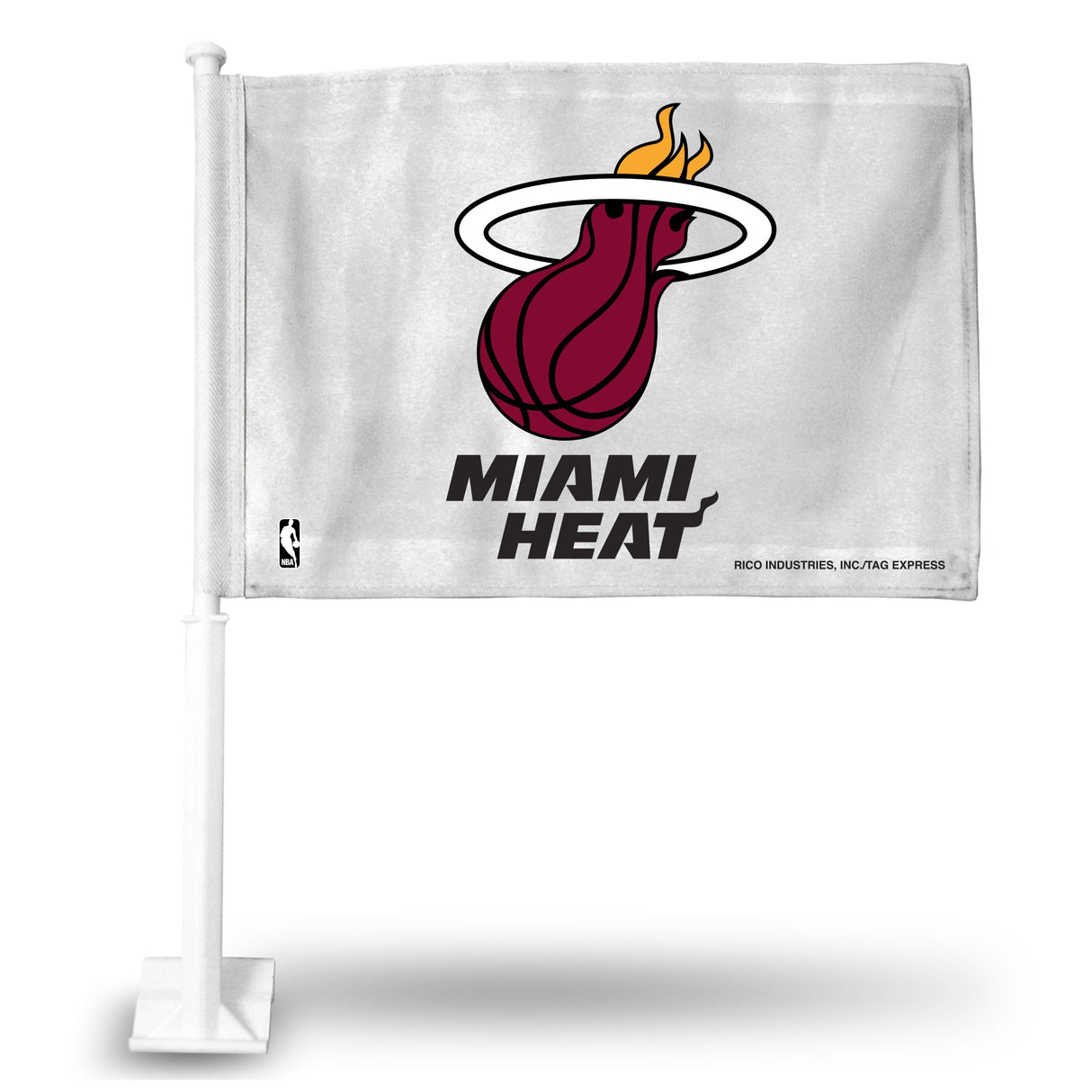 NBA Miami Heat Car Flag Fan Gear NBA Miami Heat