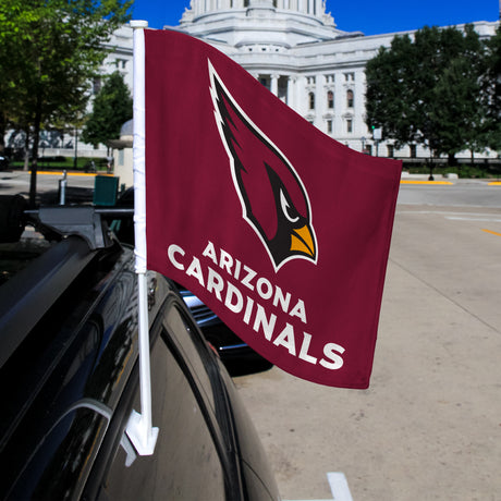 NFL Arizona Cardinals Car Flag Fan Gear NFL Arizona Cardinals