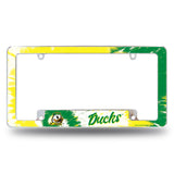 NCAA Oregon Ducks All Over Chrome Frame Fan Gear NCAA Oregon Ducks