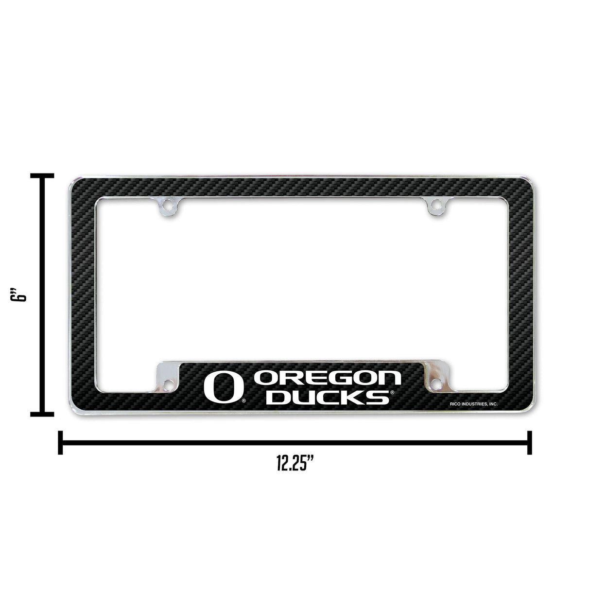 NCAA Oregon Ducks All Over Chrome Frame Fan Gear NCAA Oregon Ducks