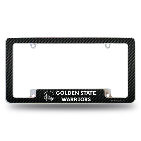 NBA Golden State Warriors All Over Chrome Frame Fan Gear NBA Golden State Warriors