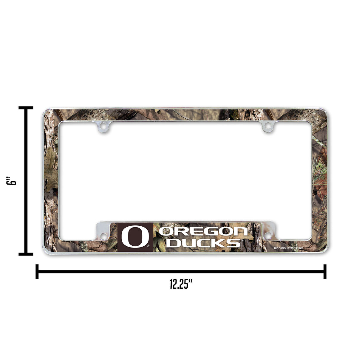 NCAA Oregon Ducks All Over Chrome Frame Fan Gear NCAA Oregon Ducks