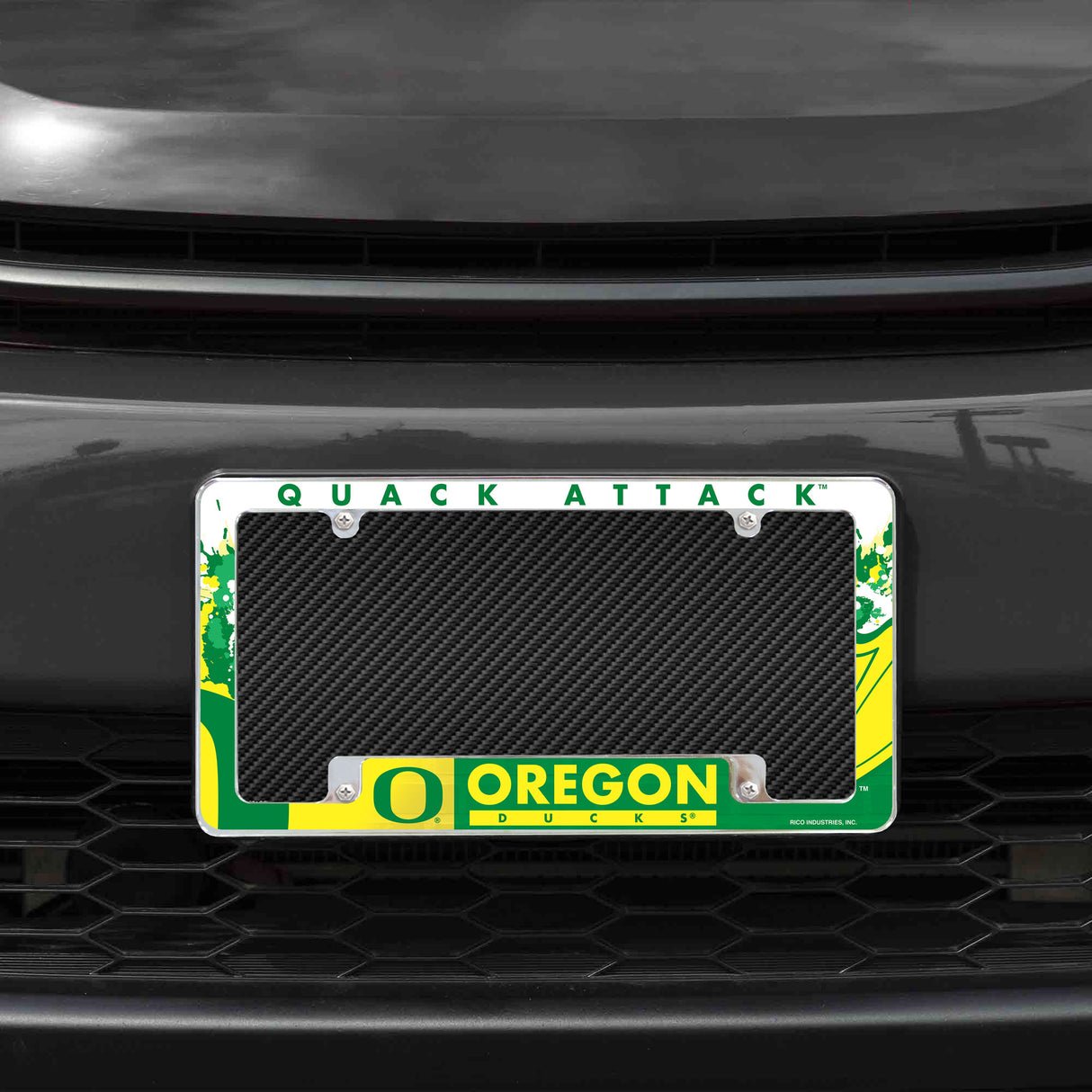 NCAA Oregon Ducks All Over Chrome Frame Fan Gear NCAA Oregon Ducks