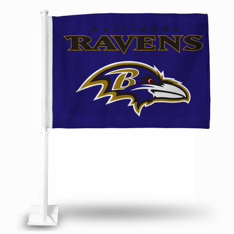 NFL Baltimore Ravens Car Flag Fan Gear NFL Baltimore Ravens