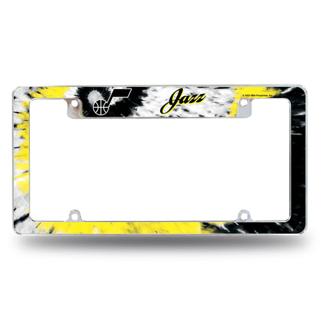 NBA Utah Jazz All Over Chrome Frame Fan Gear NBA Utah Jazz