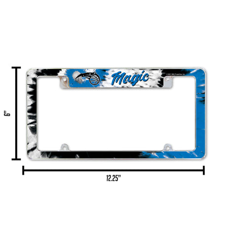 NBA Orlando Magic All Over Chrome Frame Fan Gear NBA Orlando Magic