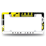 NBA Utah Jazz All Over Chrome Frame Fan Gear NBA Utah Jazz