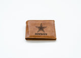 NFL Dallas Cowboys Laser Engraved Bill-Fold Fan Gear NFL Dallas Cowboys