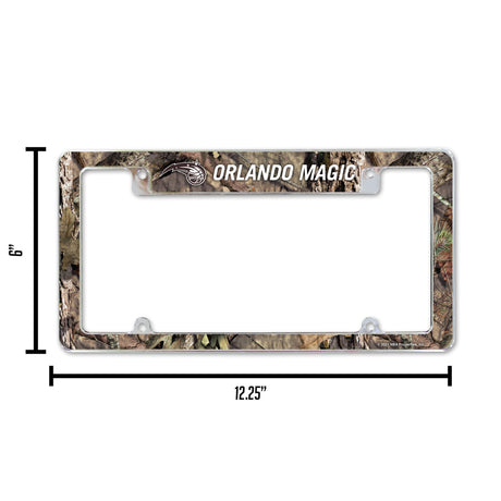 NBA Orlando Magic All Over Chrome Frame Fan Gear NBA Orlando Magic