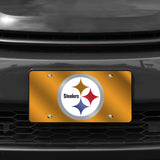 NFL Pittsburgh Steelers Laser Cut License Plate Tag Fan Gear NFL Pittsburgh Steelers