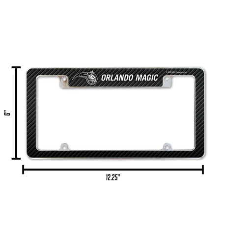 NBA Orlando Magic All Over Chrome Frame Fan Gear NBA Orlando Magic