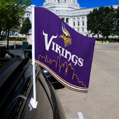 NFL Minnesota Vikings Car Flag Fan Gear NFL Minnesota Vikings