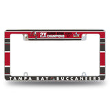 NFL Tampa Bay Buccaneers All Over Chrome Frame Fan Gear NFL Tampa Bay Buccaneers