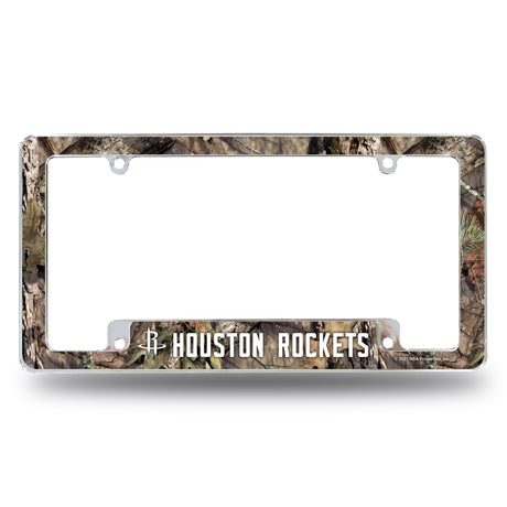 NBA Houston Rockets All Over Chrome Frame Fan Gear NBA Houston Rockets