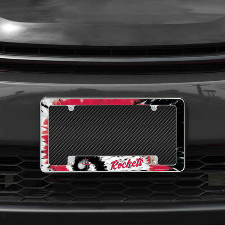 NBA Houston Rockets All Over Chrome Frame Fan Gear NBA Houston Rockets