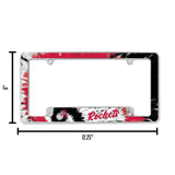 NBA Houston Rockets All Over Chrome Frame Fan Gear NBA Houston Rockets