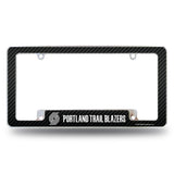 NBA Portland Trail Blazers All Over Chrome Frame Fan Gear NBA Portland Trail Blazers