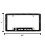 NBA Portland Trail Blazers All Over Chrome Frame Fan Gear NBA Portland Trail Blazers
