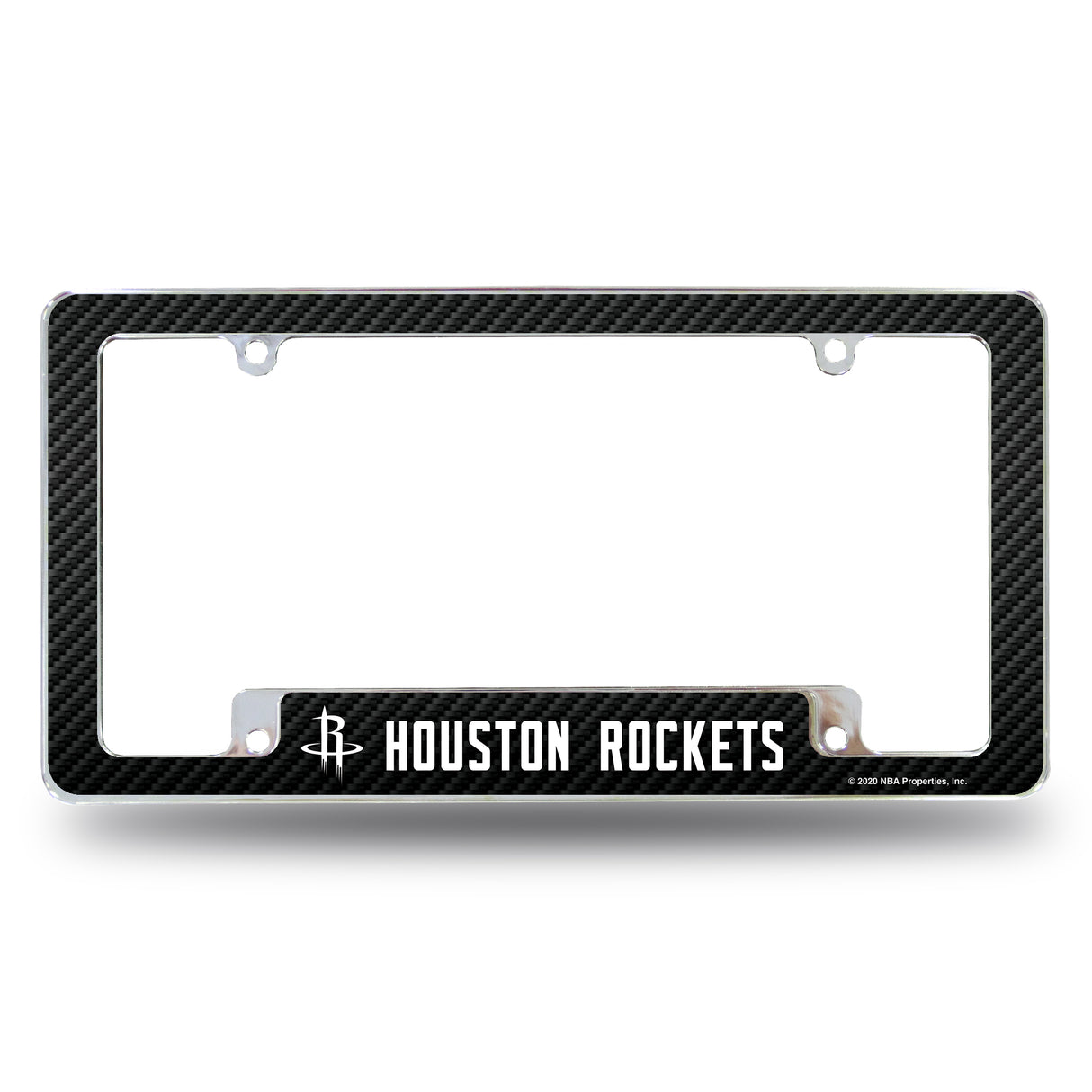 NBA Houston Rockets All Over Chrome Frame Fan Gear NBA Houston Rockets