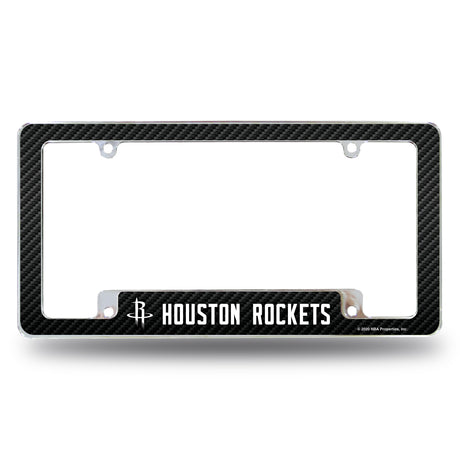 NBA Houston Rockets All Over Chrome Frame Fan Gear NBA Houston Rockets