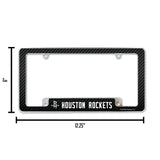NBA Houston Rockets All Over Chrome Frame Fan Gear NBA Houston Rockets
