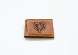 NFL Chicago Bears Laser Engraved Bill-Fold Fan Gear NFL Chicago Bears