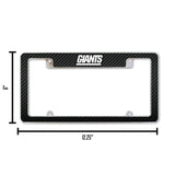 NFL New York Giants All Over Chrome Frame Fan Gear NFL New York Giants