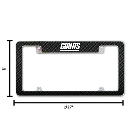NFL New York Giants All Over Chrome Frame Fan Gear NFL New York Giants