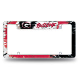 NCAA Georgia Bulldogs All Over Chrome Frame Fan Gear NCAA Georgia Bulldogs