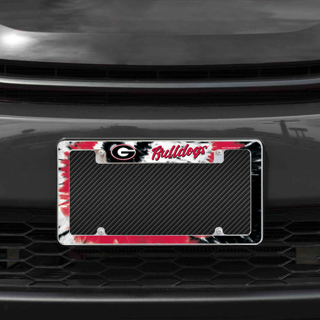 NCAA Georgia Bulldogs All Over Chrome Frame Fan Gear NCAA Georgia Bulldogs