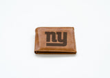 NFL New York Giants Laser Engraved Bill-Fold Fan Gear NFL New York Giants