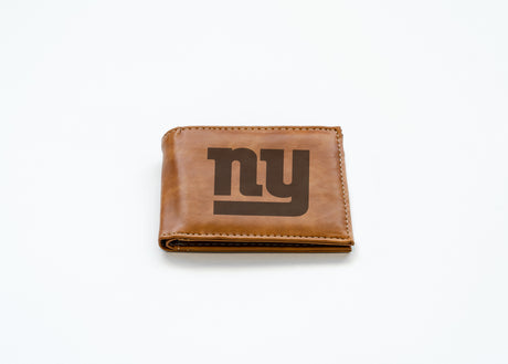 NFL New York Giants Laser Engraved Bill-Fold Fan Gear NFL New York Giants