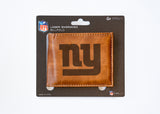 NFL New York Giants Laser Engraved Bill-Fold Fan Gear NFL New York Giants
