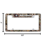 NCAA Georgia Bulldogs All Over Chrome Frame Fan Gear NCAA Georgia Bulldogs