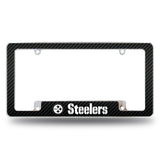 NFL Pittsburgh Steelers All Over Chrome Frame Fan Gear NFL Pittsburgh Steelers