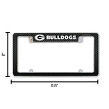 NCAA Georgia Bulldogs All Over Chrome Frame Fan Gear NCAA Georgia Bulldogs