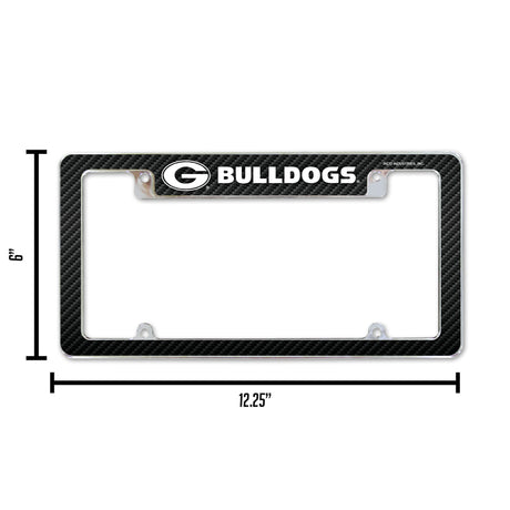 NCAA Georgia Bulldogs All Over Chrome Frame Fan Gear NCAA Georgia Bulldogs