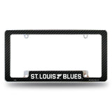 NHL St. Louis Blues All Over Chrome Frame Fan Gear NHL St. Louis Blues