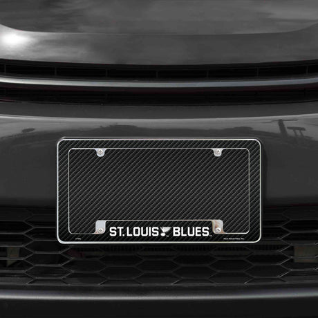 NHL St. Louis Blues All Over Chrome Frame Fan Gear NHL St. Louis Blues