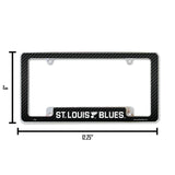 NHL St. Louis Blues All Over Chrome Frame Fan Gear NHL St. Louis Blues