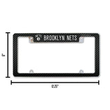 NBA Brooklyn Nets All Over Chrome Frame Fan Gear NBA Brooklyn Nets