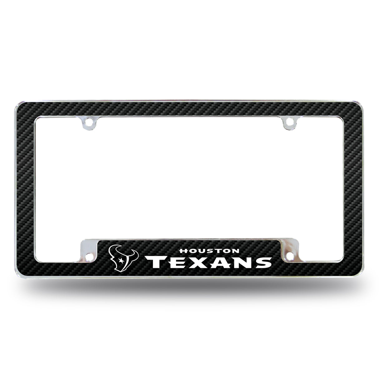NFL Houston Texans All Over Chrome Frame Fan Gear NFL Houston Texans