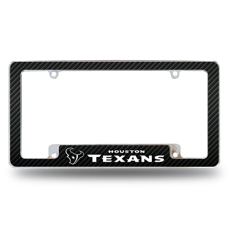 NFL Houston Texans All Over Chrome Frame Fan Gear NFL Houston Texans