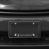 NCAA Kansas Jayhawks All Over Chrome Frame Fan Gear NCAA Kansas Jayhawks