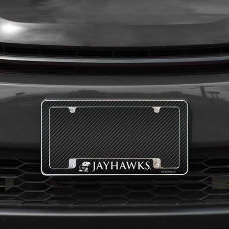 NCAA Kansas Jayhawks All Over Chrome Frame Fan Gear NCAA Kansas Jayhawks